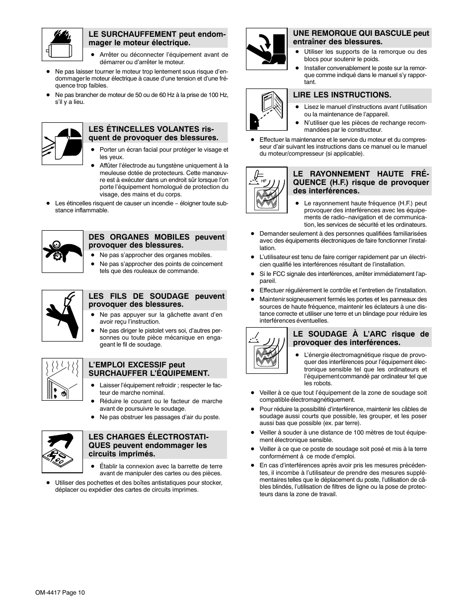 Miller Electric 145 DXR User Manual | Page 14 / 54