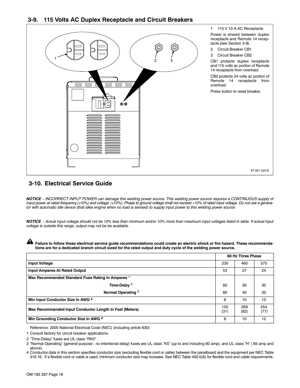 10. electrical service guide | Miller Electric Invision 456MP User Manual | Page 20 / 52