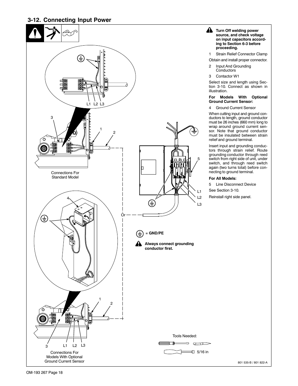 12. connecting input power | Miller Electric Invision 456MP User Manual | Page 22 / 52