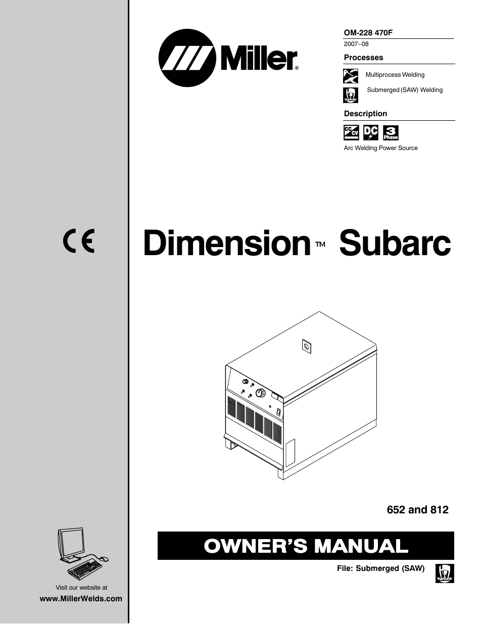 Miller Electric 652 User Manual | 48 pages