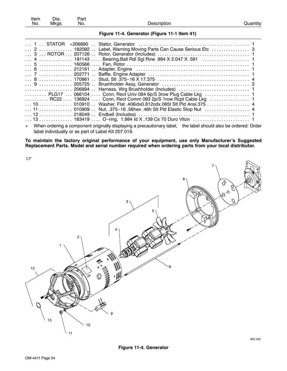 Miller Electric 301 G User Manual | Page 58 / 60