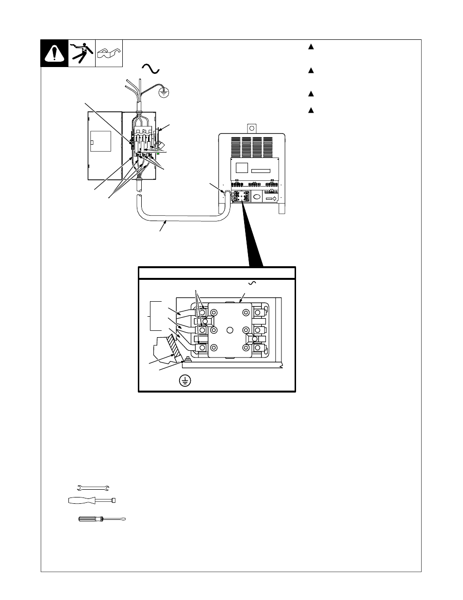 12. connecting input power, Important | Miller Electric SRH-503 User Manual | Page 21 / 32