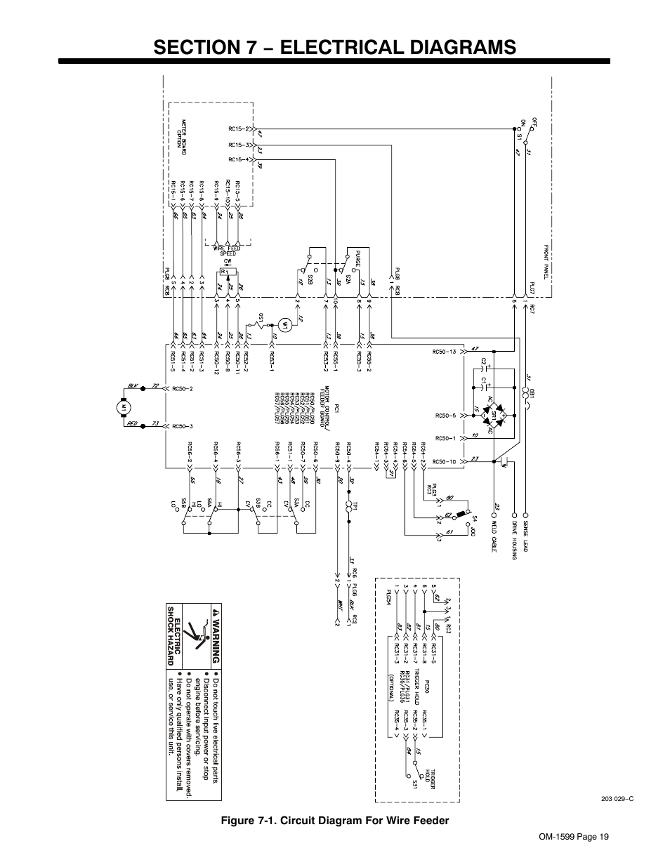 Section 7 − electrical diagrams | Miller Electric SuitCase 8VS User Manual | Page 23 / 32