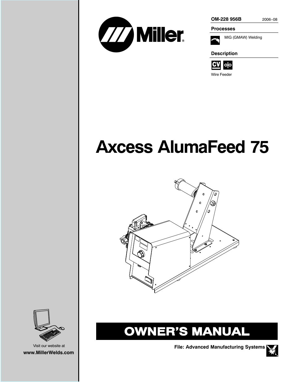 Miller Electric 75 User Manual | 48 pages