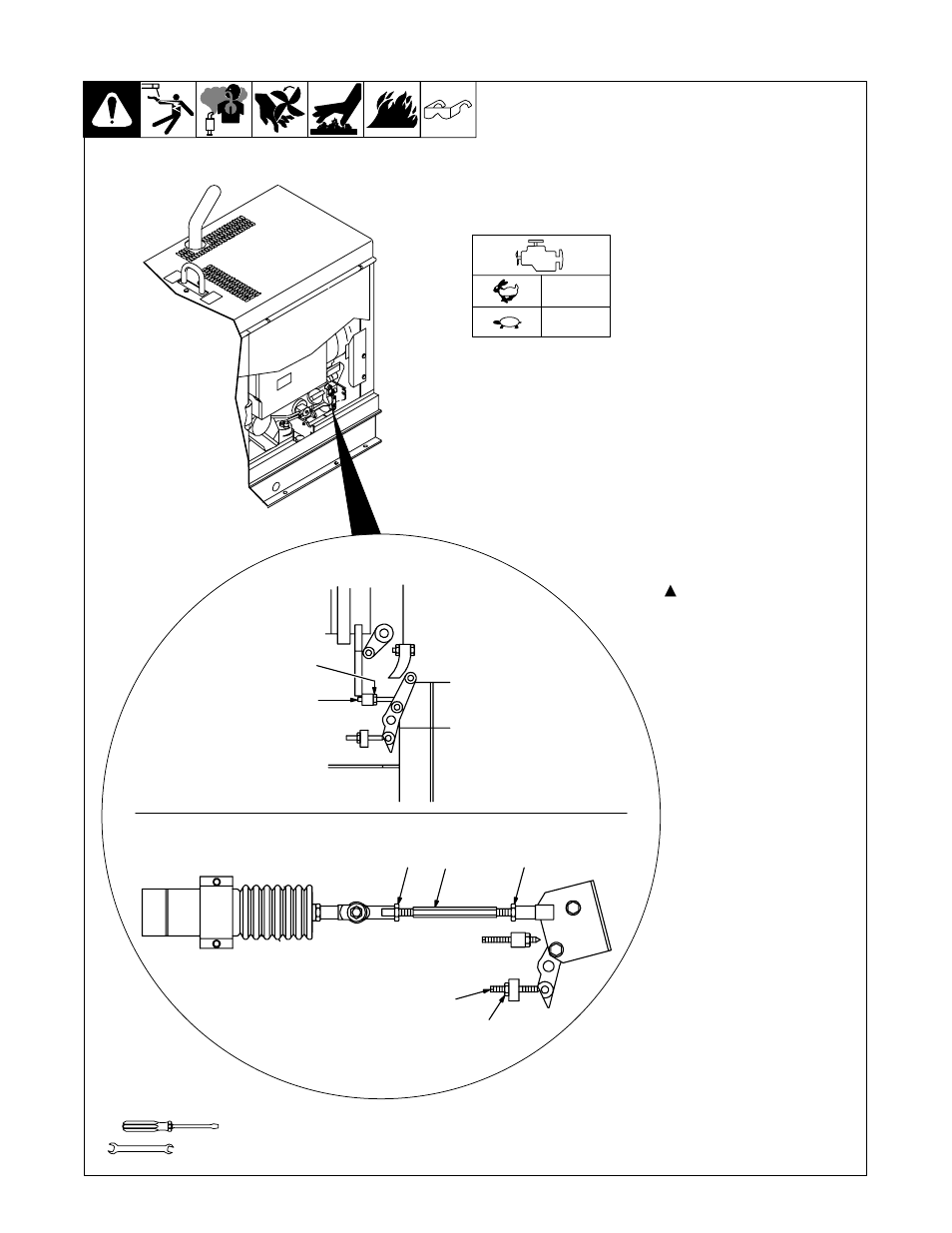 5. adjusting engine speed | Miller Electric Big Blue 401DXQ User Manual | Page 35 / 64