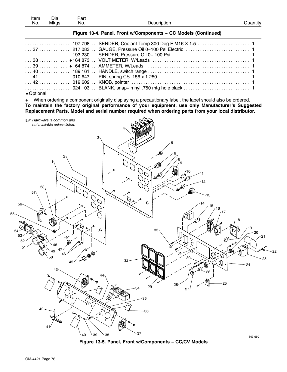 Miller Electric Big Blue 500 X User Manual | Page 82 / 92