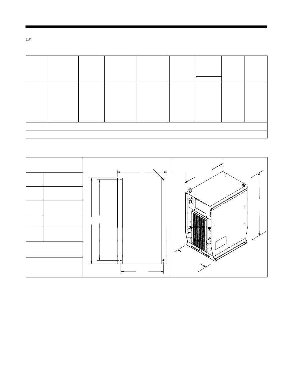 Section 4 − installation, Specifications, Dimensions and weight | 1. specifications, 2. dimensions and weight | Miller Electric Axcess 450 User Manual | Page 20 / 52