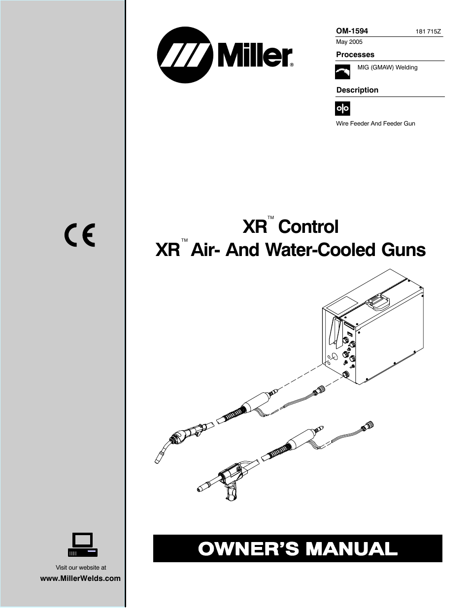 Miller Electric XR Control User Manual | 72 pages