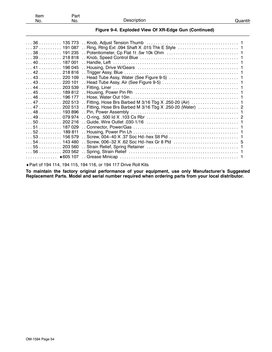 Miller Electric XR Control User Manual | Page 60 / 72