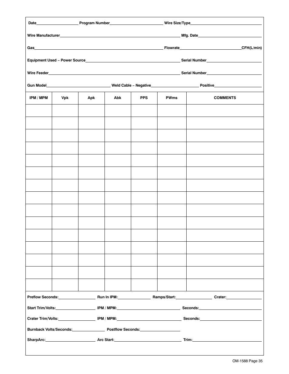 Miller Electric DS-64M Swingarc User Manual | Page 39 / 60