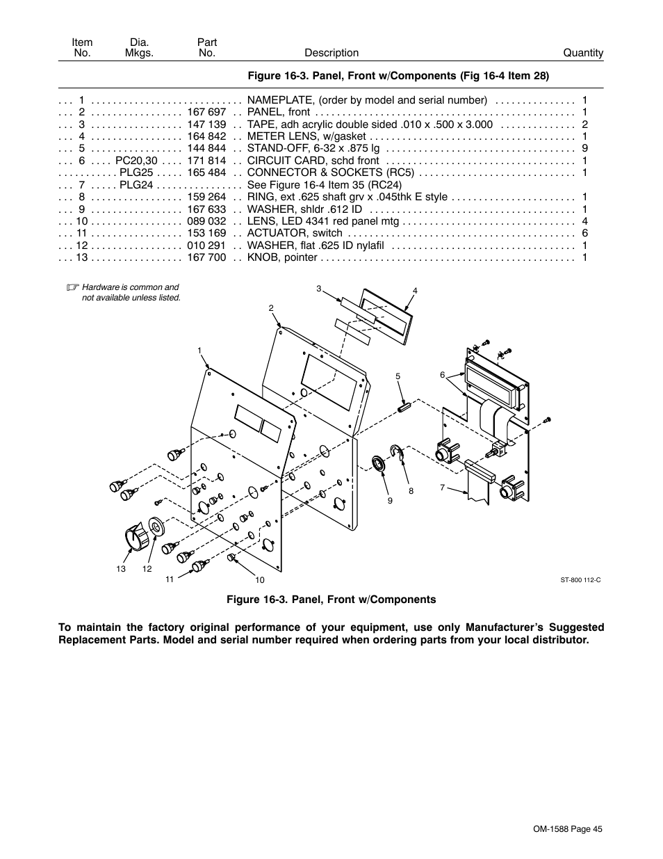 Miller Electric DS-64M Swingarc User Manual | Page 49 / 60