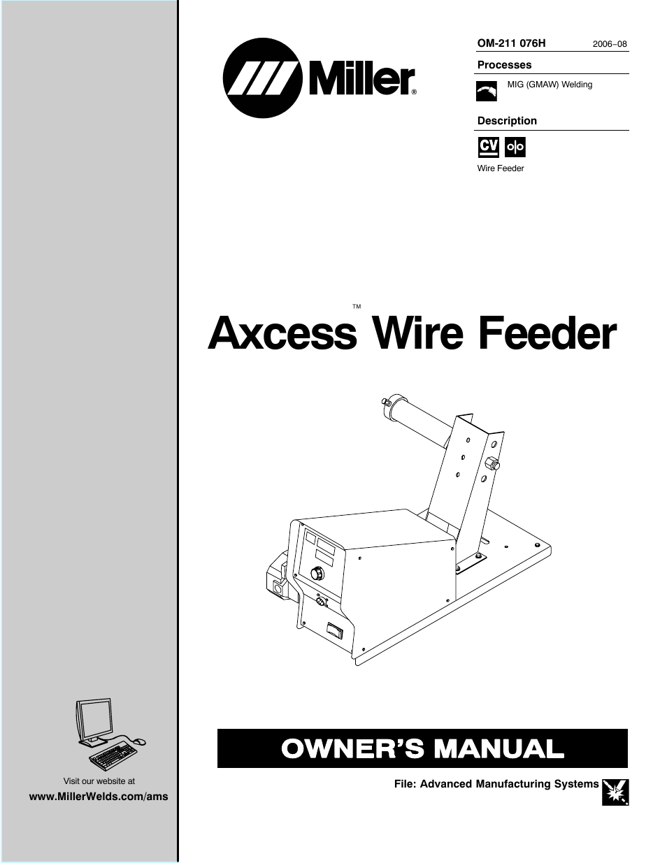 Miller Electric Axcess User Manual | 44 pages