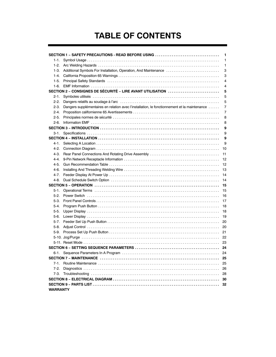 Miller Electric Axcess User Manual | Page 3 / 44