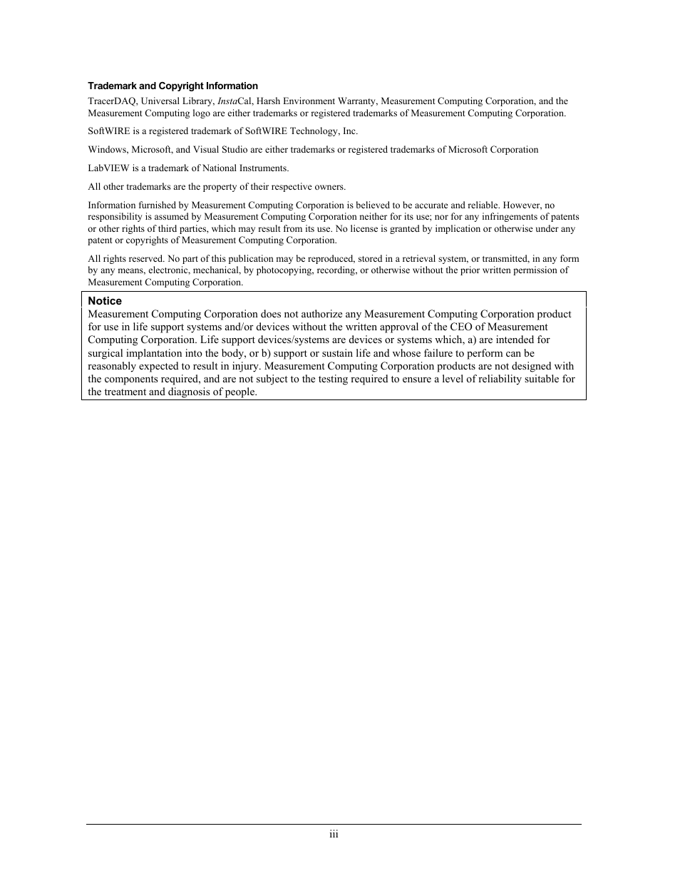 Measurement Specialties PCI-QUAD-AC5 User Manual | Page 4 / 24
