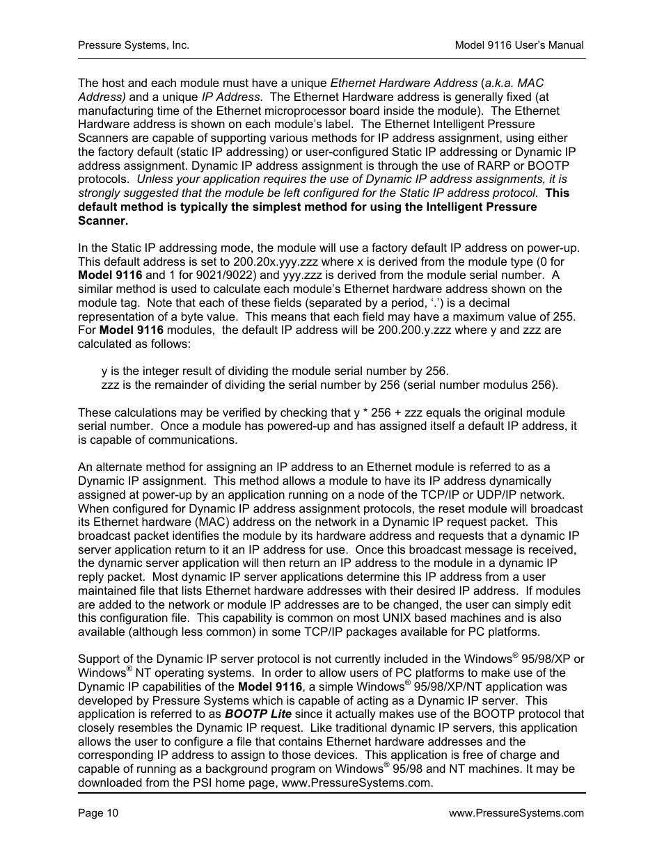 Measurement Specialties 9116 User Manual | Page 19 / 143