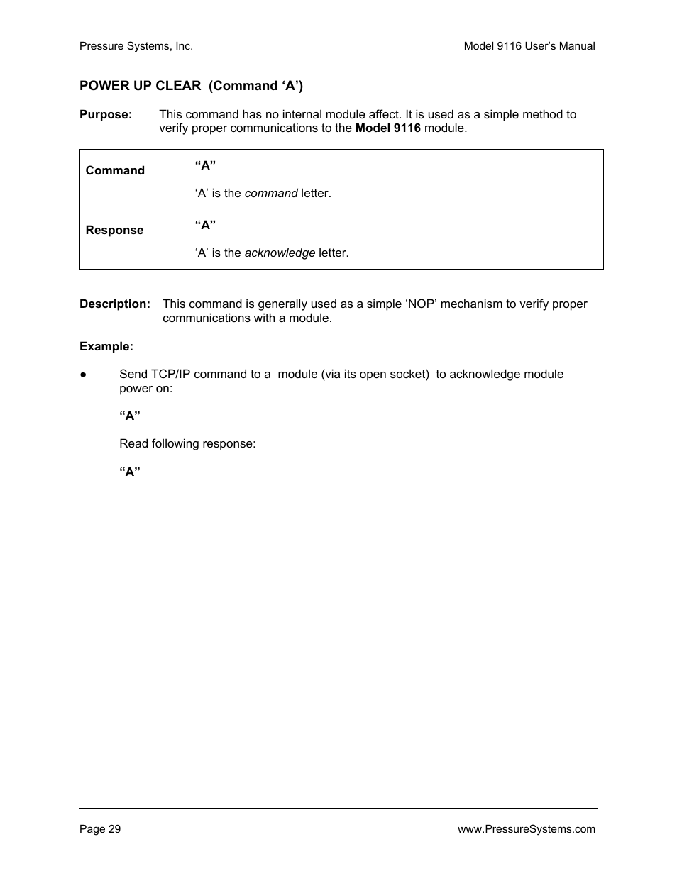 Measurement Specialties 9116 User Manual | Page 38 / 143