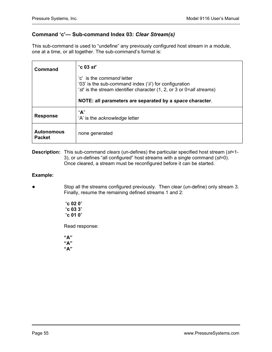 Measurement Specialties 9116 User Manual | Page 64 / 143