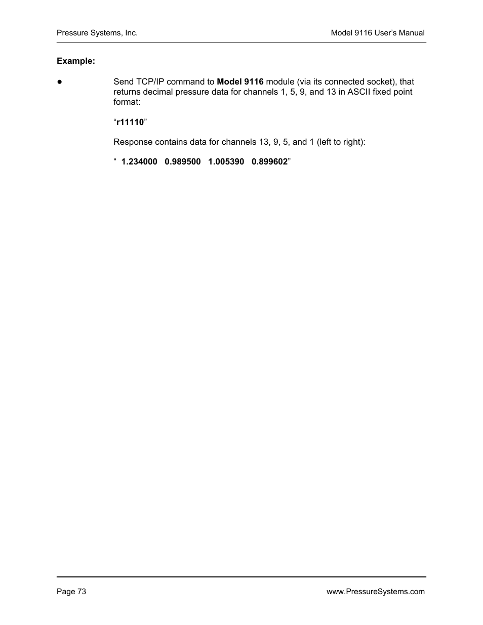 Measurement Specialties 9116 User Manual | Page 82 / 143