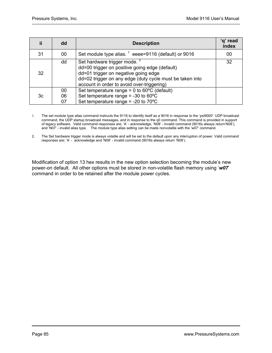 Measurement Specialties 9116 User Manual | Page 94 / 143