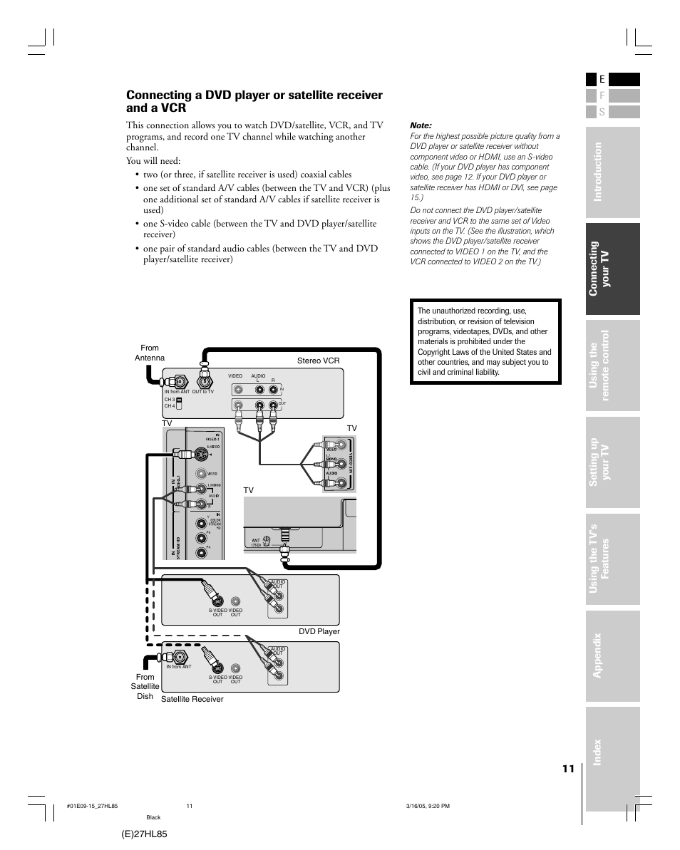 Mintek 27HL85 User Manual | Page 11 / 56