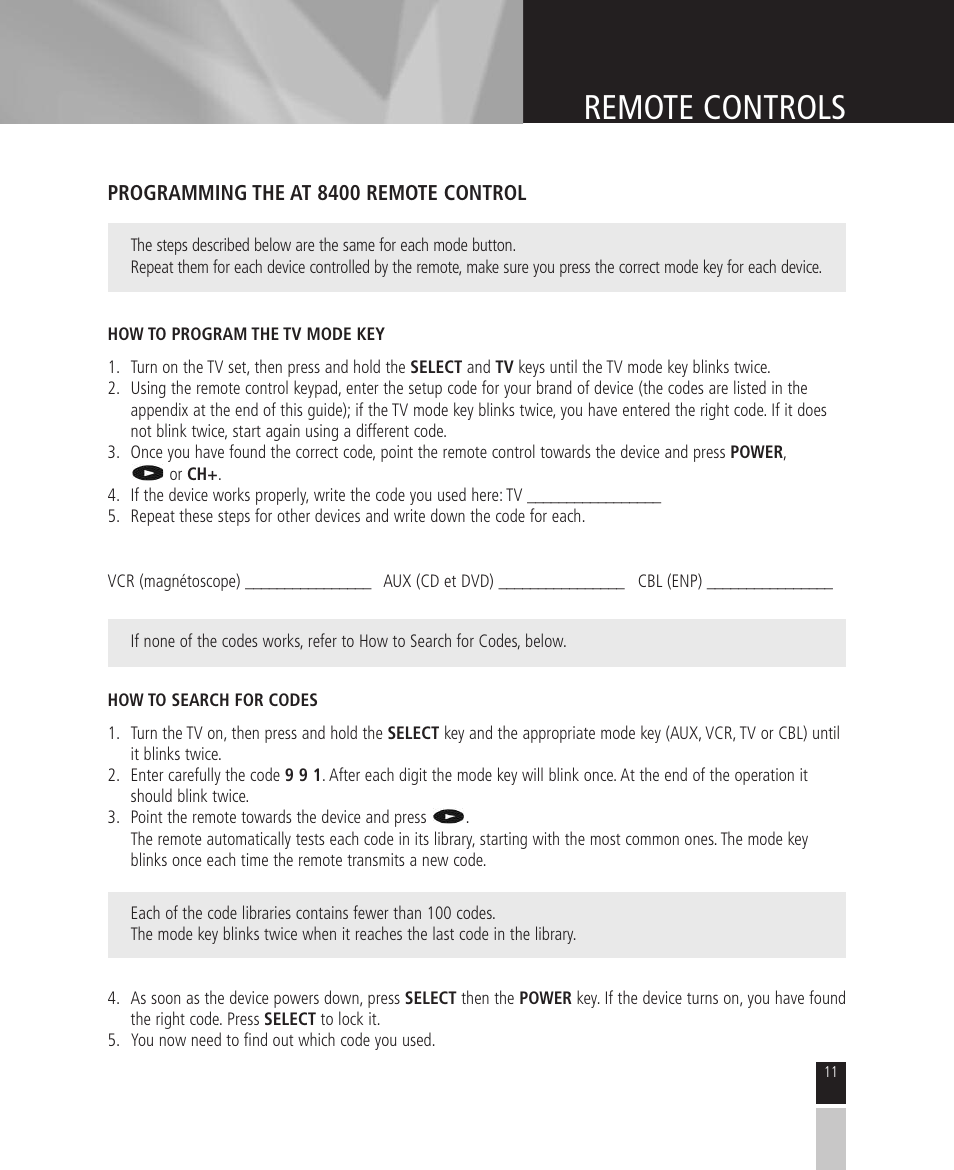 Remote controls | Mintek High Definition Personal Video Recorder User Manual | Page 11 / 72