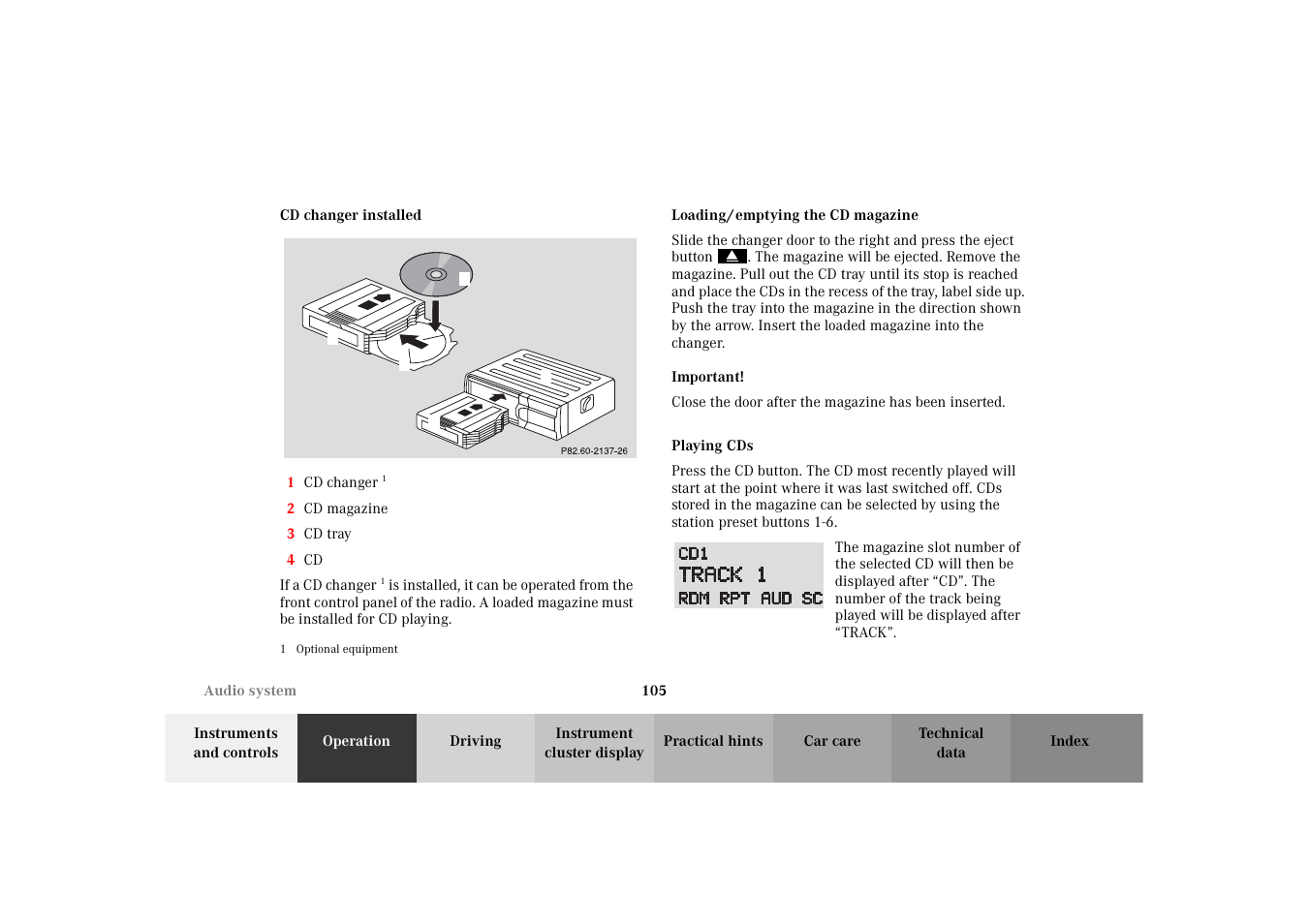 Mercedes-Benz 2002 SLK 320 User Manual | Page 108 / 290