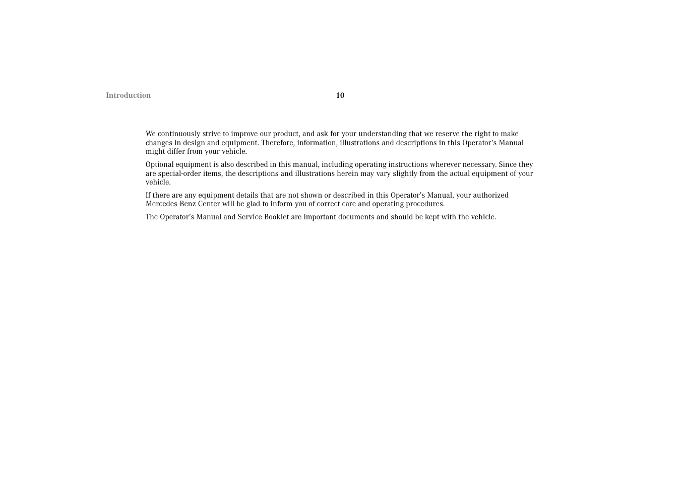 Mercedes-Benz 2002 SLK 320 User Manual | Page 13 / 290