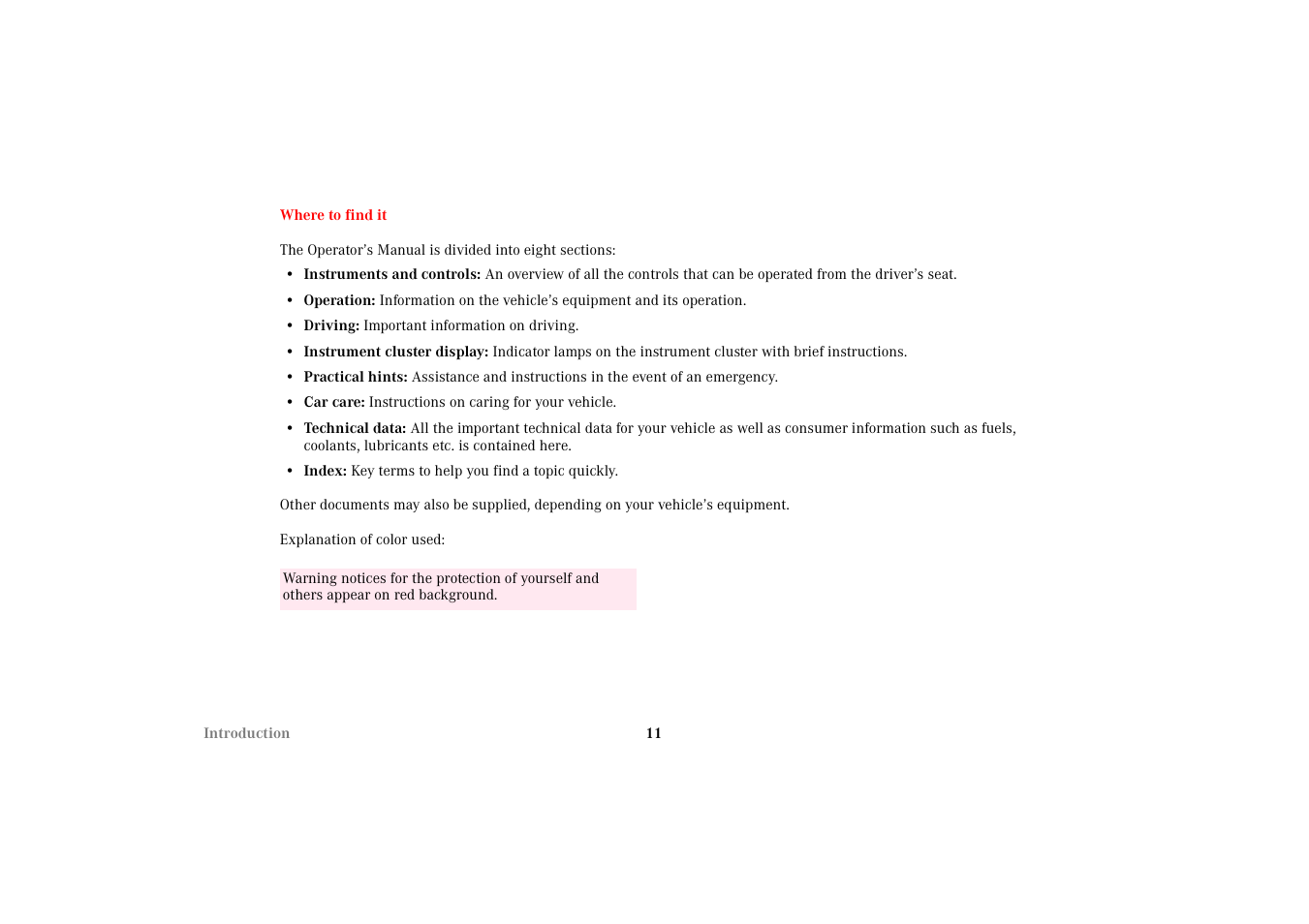Mercedes-Benz 2002 SLK 320 User Manual | Page 14 / 290