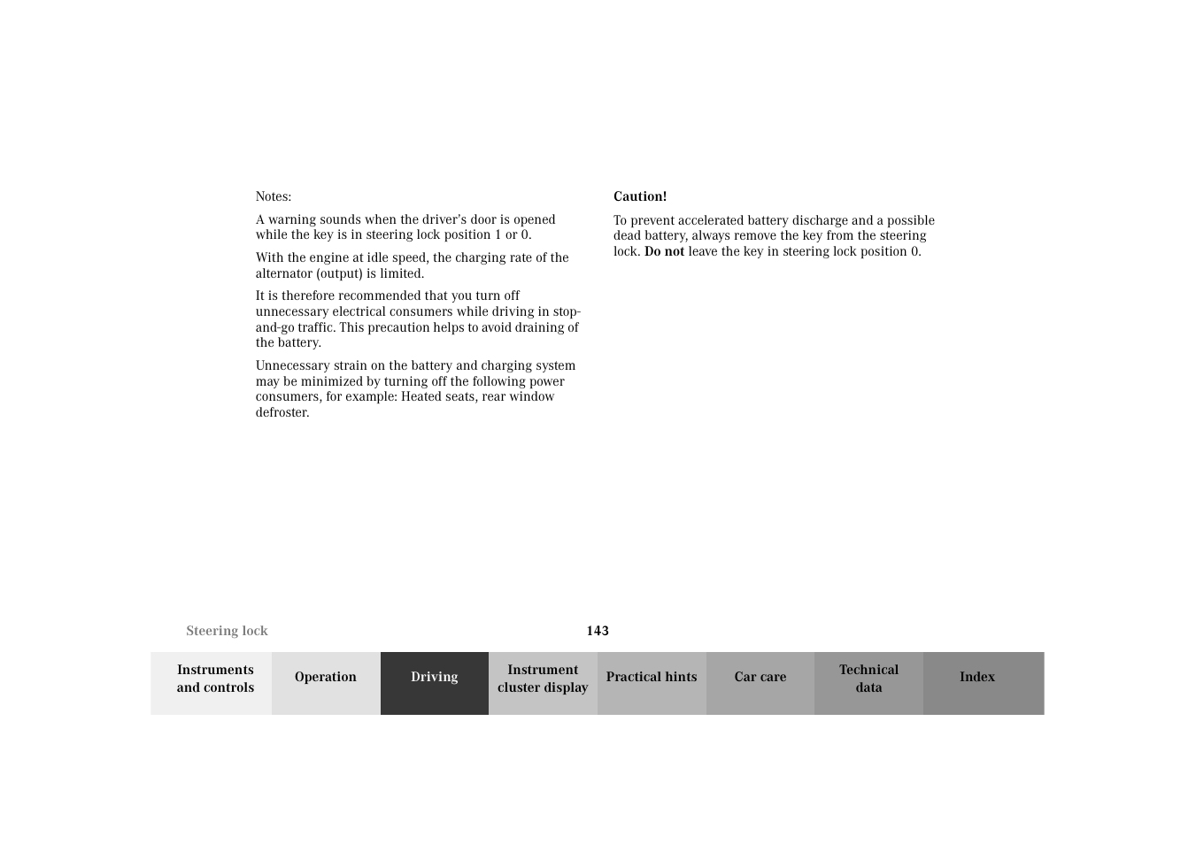 Mercedes-Benz 2002 SLK 320 User Manual | Page 146 / 290