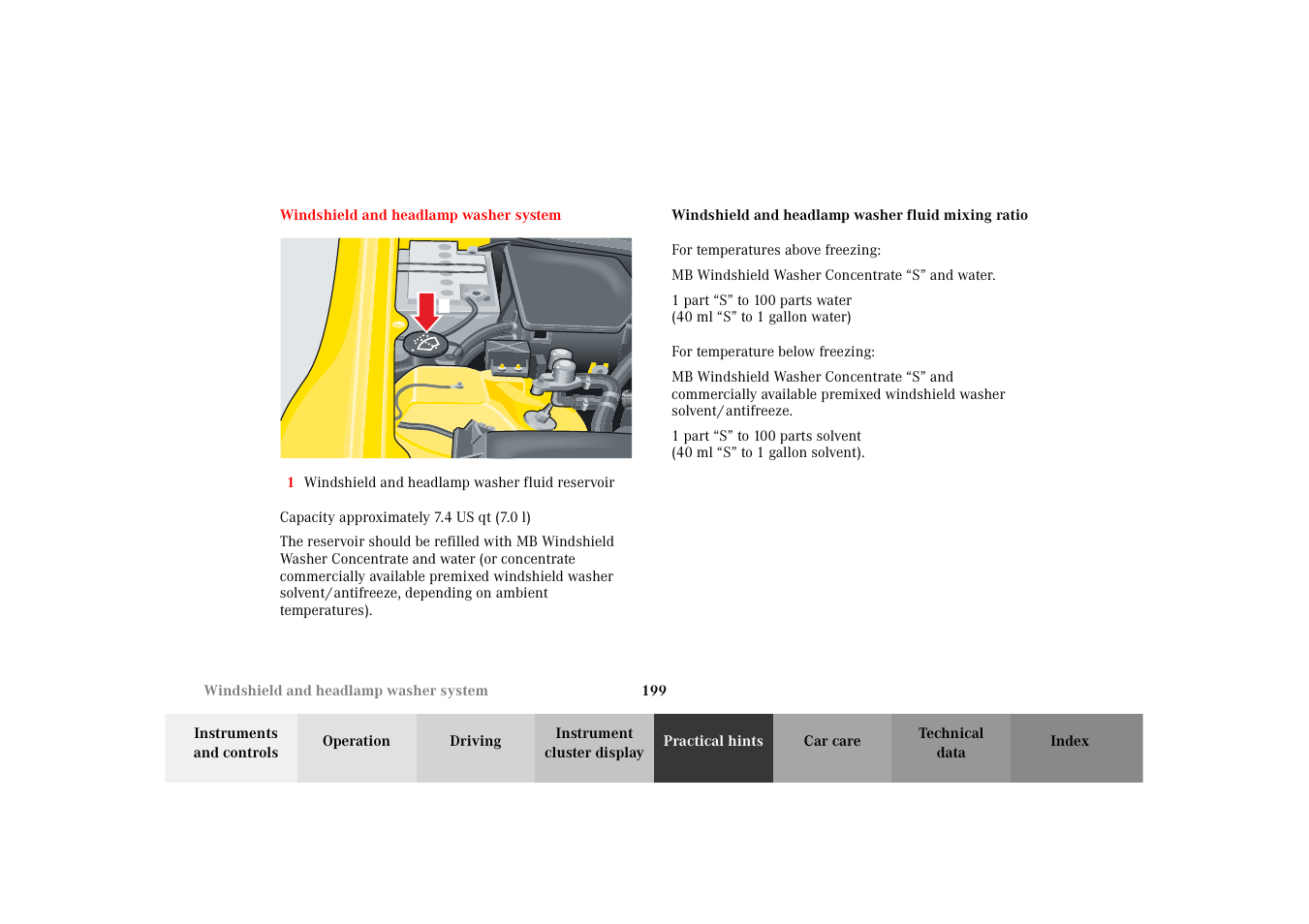 Mercedes-Benz 2002 SLK 320 User Manual | Page 202 / 290