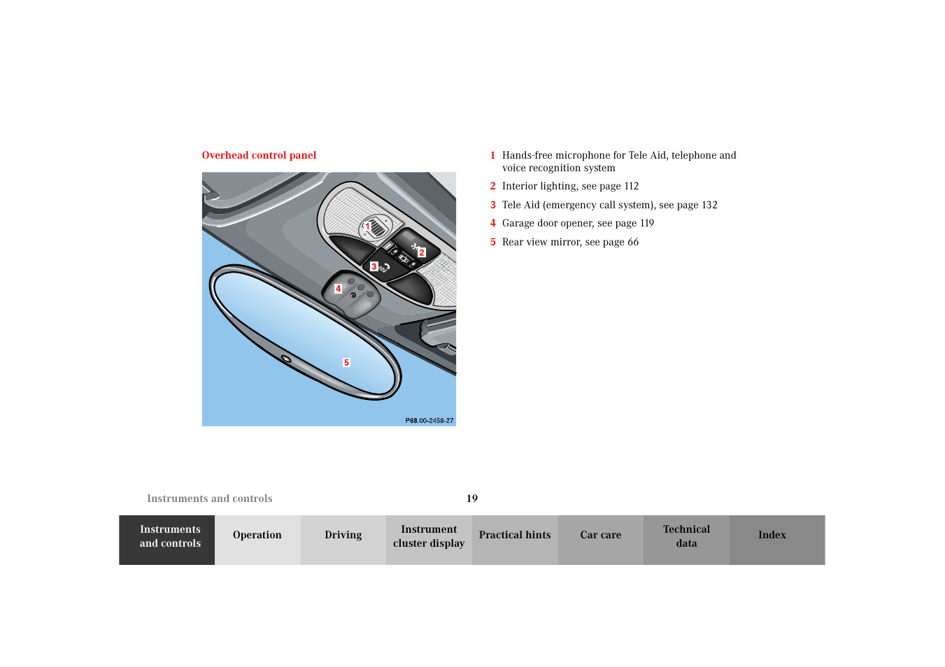 Mercedes-Benz 2002 SLK 320 User Manual | Page 22 / 290