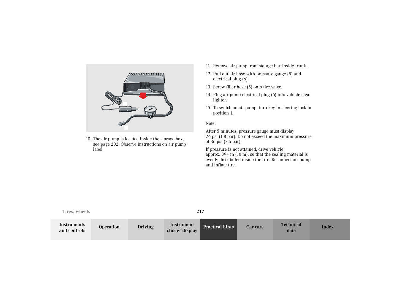 Mercedes-Benz 2002 SLK 320 User Manual | Page 220 / 290