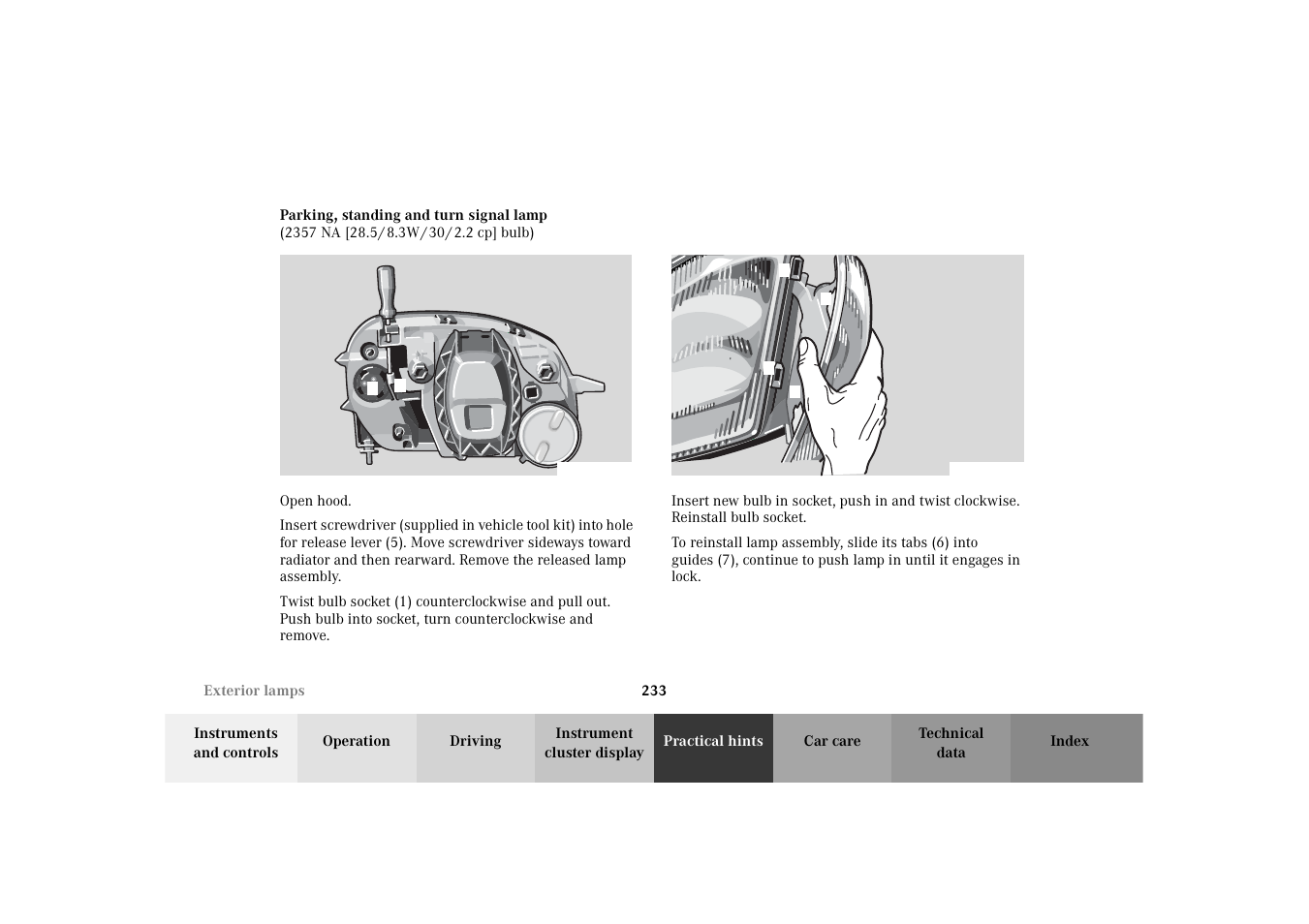 Mercedes-Benz 2002 SLK 320 User Manual | Page 236 / 290