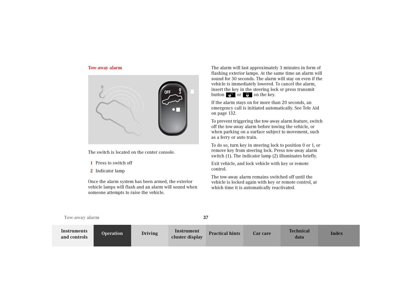Mercedes-Benz 2002 SLK 320 User Manual | Page 40 / 290
