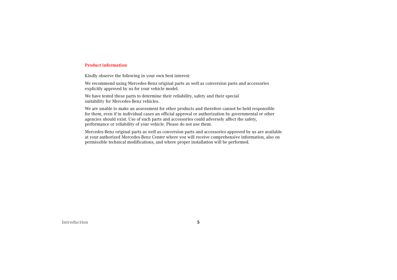 Mercedes-Benz 2002 SLK 320 User Manual | Page 8 / 290