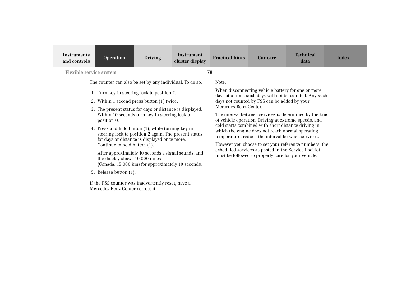 Mercedes-Benz 2002 SLK 320 User Manual | Page 81 / 290