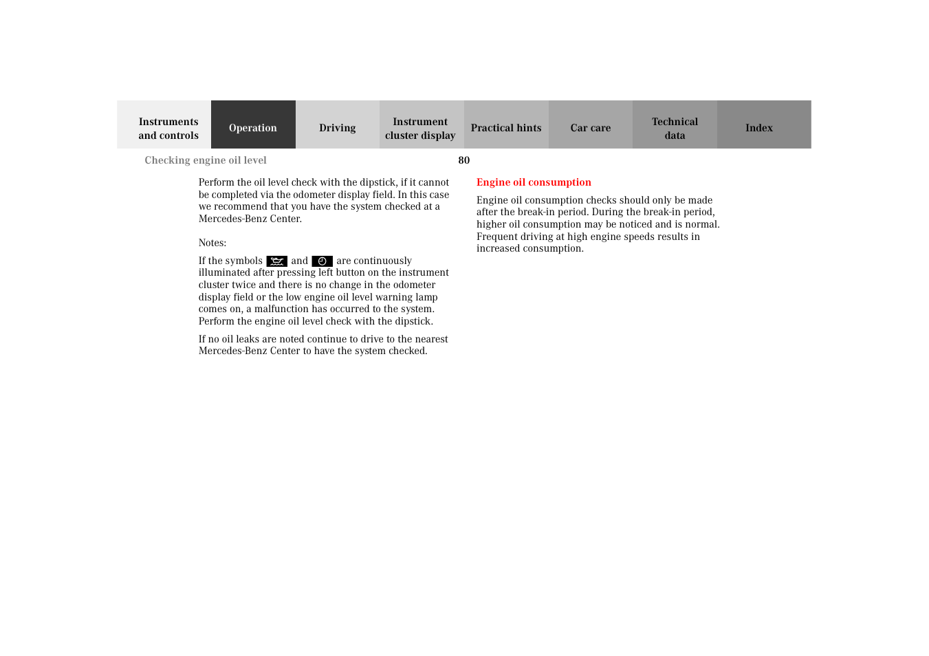 Mercedes-Benz 2002 SLK 320 User Manual | Page 83 / 290