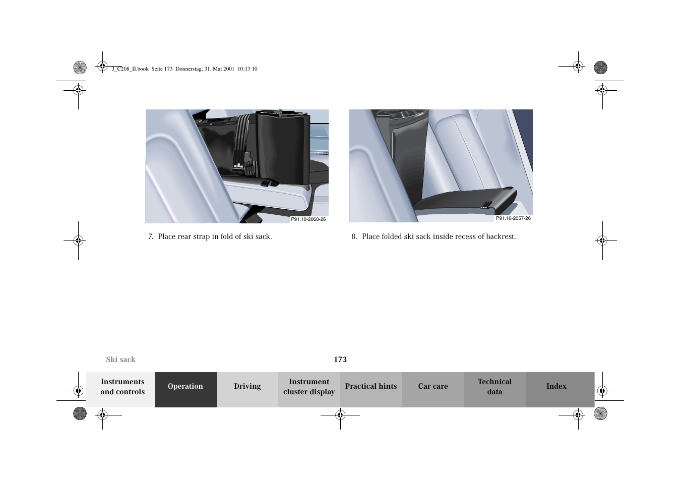 Mercedes-Benz 2002 CLK 55 AMG User Manual | Page 176 / 330