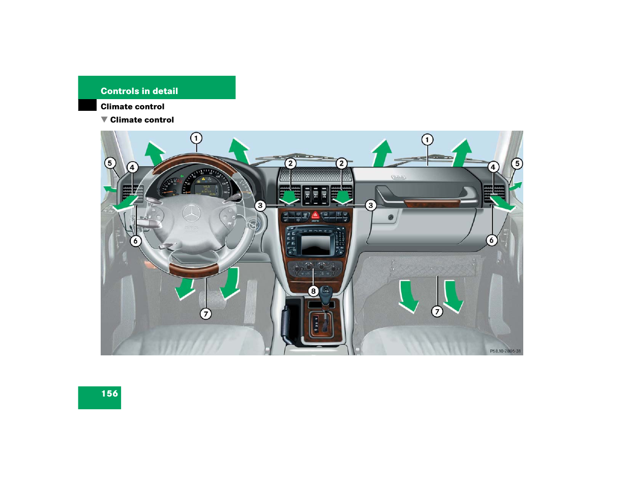 Mercedes-Benz 2004 G 500 User Manual | Page 156 / 376