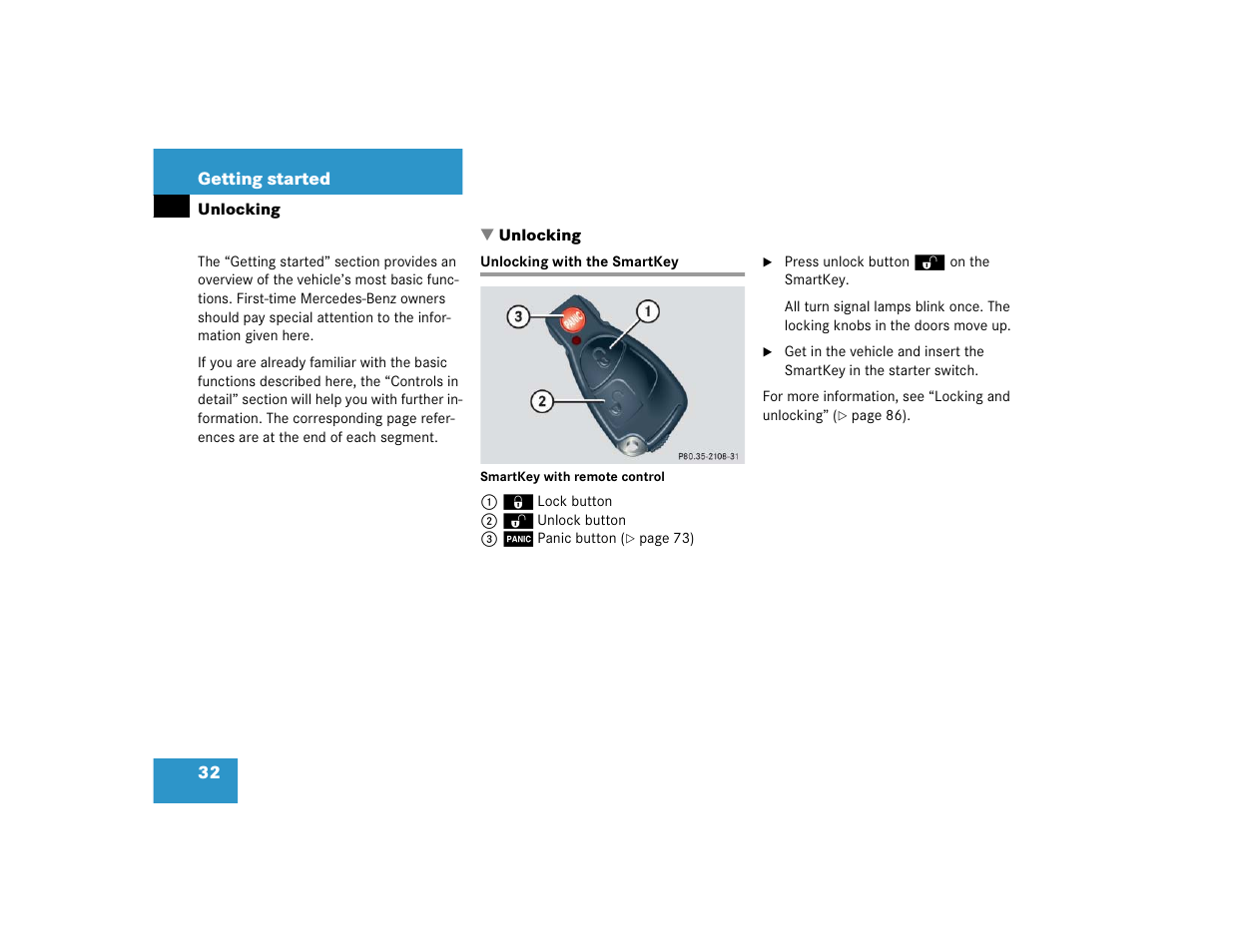 Mercedes-Benz 2004 G 500 User Manual | Page 32 / 376