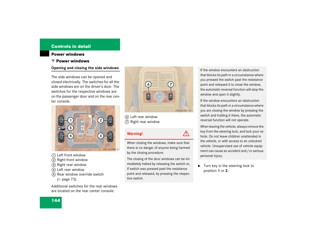 Mercedes-Benz 2004 ML 500 User Manual | Page 144 / 344