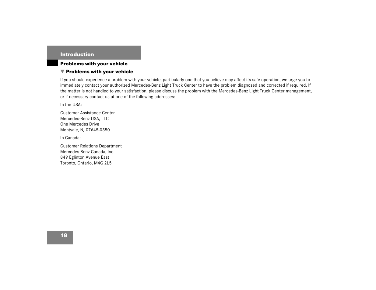 Mercedes-Benz 2004 ML 500 User Manual | Page 18 / 344