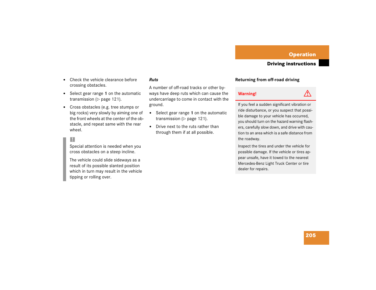 Mercedes-Benz 2004 ML 500 User Manual | Page 205 / 344