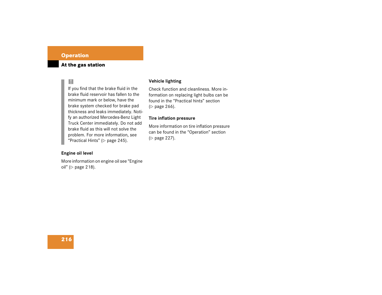 Mercedes-Benz 2004 ML 500 User Manual | Page 216 / 344