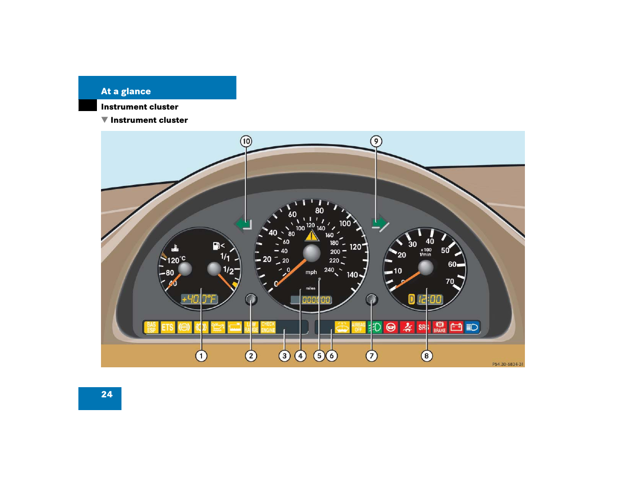Mercedes-Benz 2004 ML 500 User Manual | Page 24 / 344