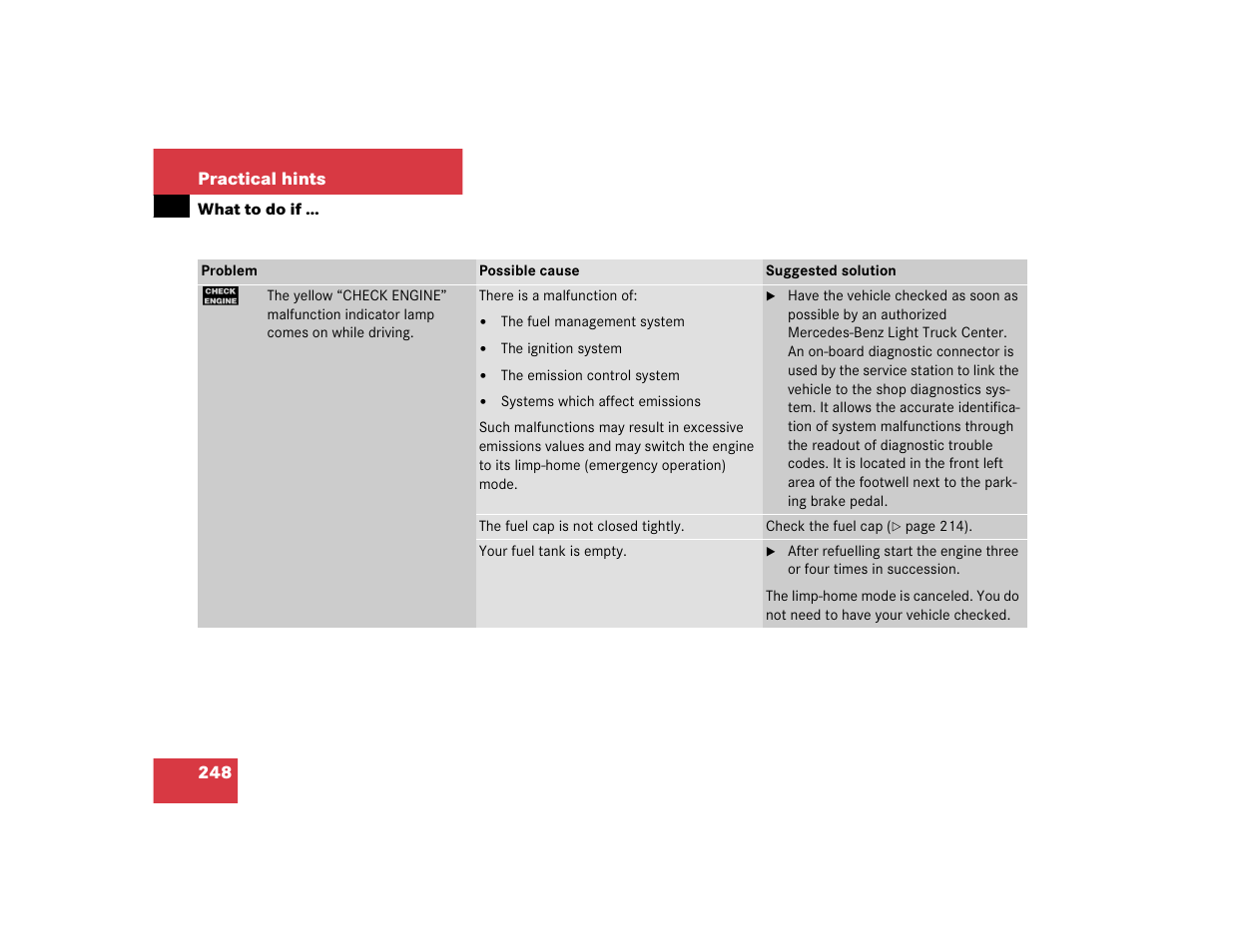 Mercedes-Benz 2004 ML 500 User Manual | Page 248 / 344