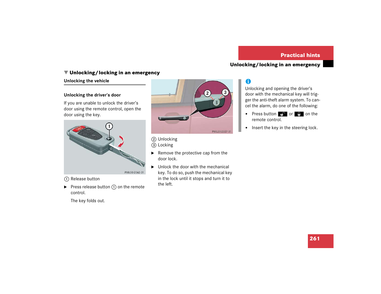 Mercedes-Benz 2004 ML 500 User Manual | Page 261 / 344