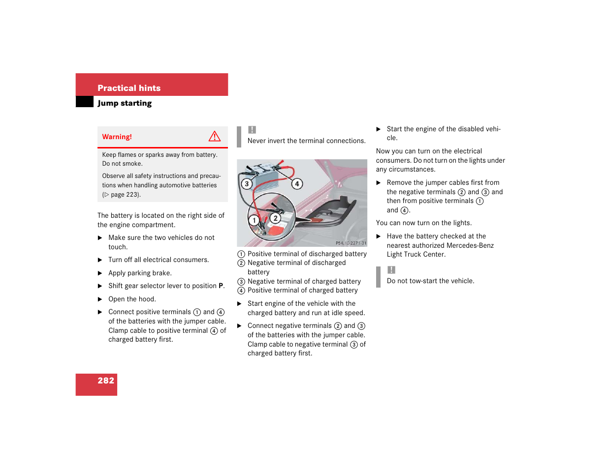 Mercedes-Benz 2004 ML 500 User Manual | Page 282 / 344