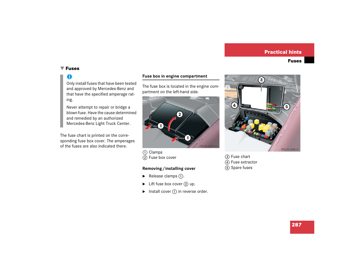 Mercedes-Benz 2004 ML 500 User Manual | Page 287 / 344