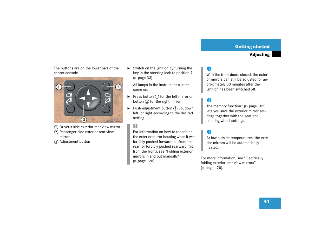 Mercedes-Benz 2004 ML 500 User Manual | Page 41 / 344